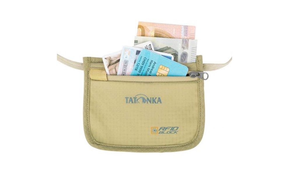 Гаманець на шию Tatonka Skin ID Pocket RFID B (Natural), Колір виробника: Natural, зображення 3
