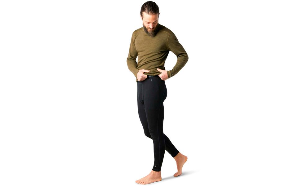 Термоштани чоловічі SmartWool Classic Termal Merino 250 Baselayer - SW016362 (001/Black), Колір виробника: 001/Black, Розмір виробника: S, зображення 3