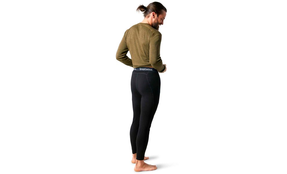 Термоштани чоловічі SmartWool Classic Termal Merino 250 Baselayer - SW016362 (001/Black), Колір виробника: 001/Black, Розмір виробника: S, зображення 4