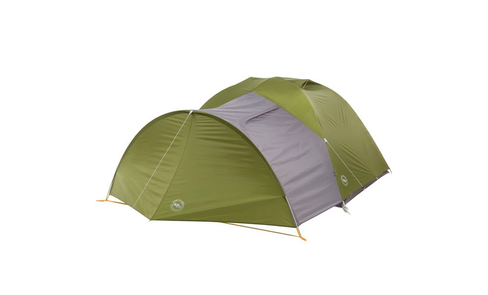 3-місний намет Big Agnes Blacktail 3 Hotel: двошаровий, з тамбуром, Кількість місць: 3, Колір: Green/Grey, зображення 3