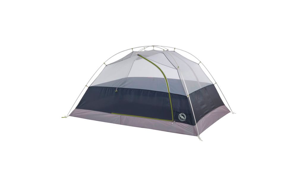 3-місний намет Big Agnes Blacktail 3 Hotel: двошаровий, з тамбуром, Кількість місць: 3, Колір: Green/Grey, зображення 4