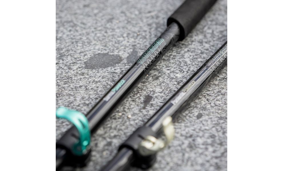 Палиці для скандинавської ходьби Komperdell Sarma PL (Black/Mint), 105-125 см, Колір виробника: Black/Mint, зображення 3