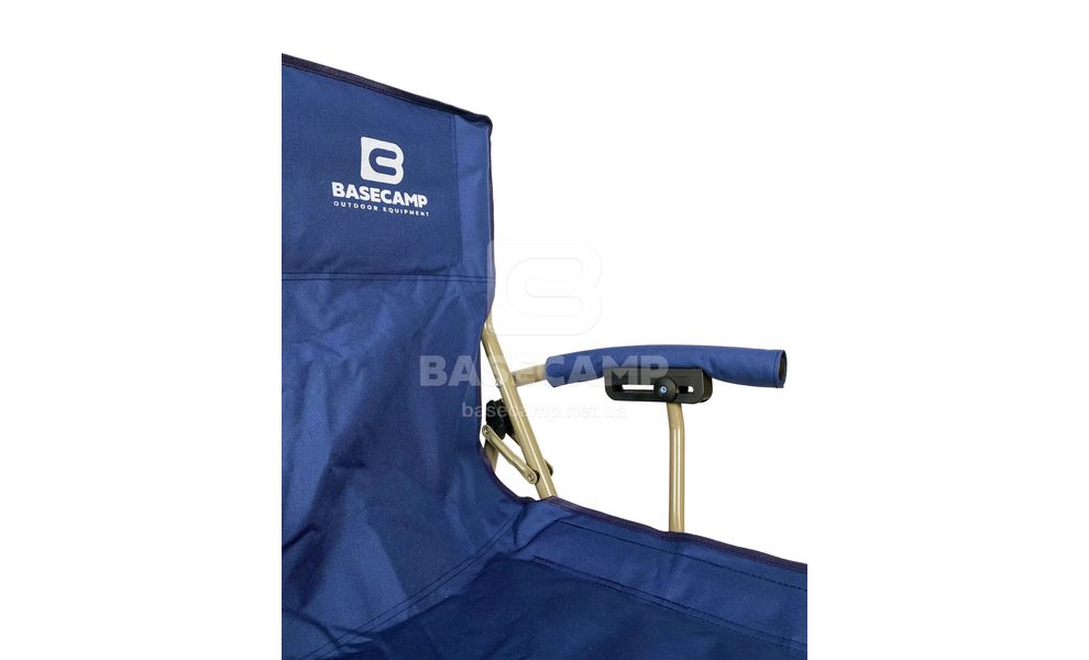 Кемпінгове розкладне крісло BaseCamp Status (Dark Blue), Колір виробника: Dark Blue, зображення 13