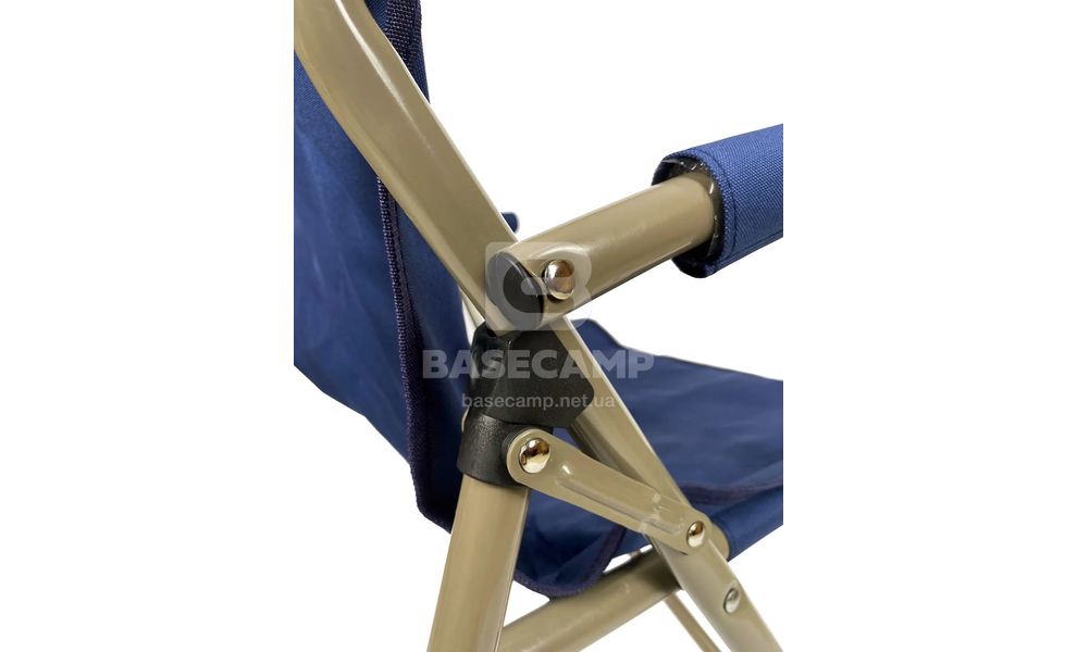 Кемпінгове розкладне крісло BaseCamp Status (Dark Blue), Колір виробника: Dark Blue, зображення 20