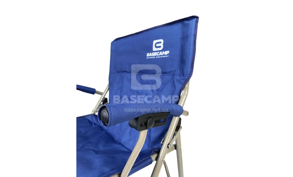 Кемпінгове розкладне крісло BaseCamp Status (Dark Blue), Колір виробника: Dark Blue, зображення 23