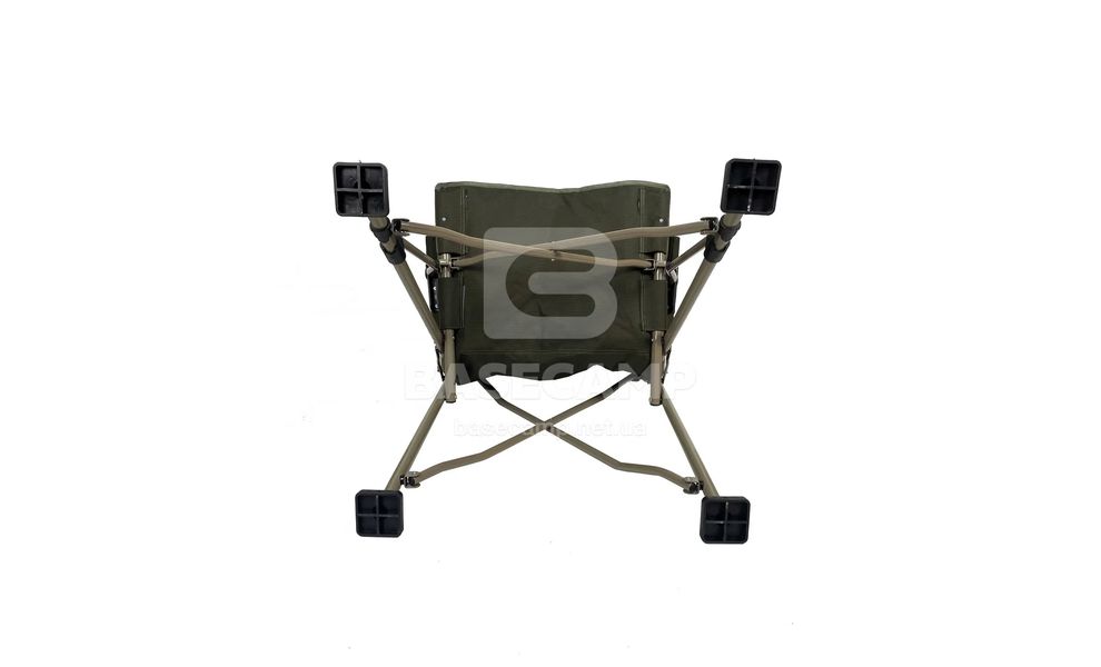 Кемпінгове розкладне крісло BaseCamp Status (Olive Green), Колір виробника: Olive Green, зображення 10