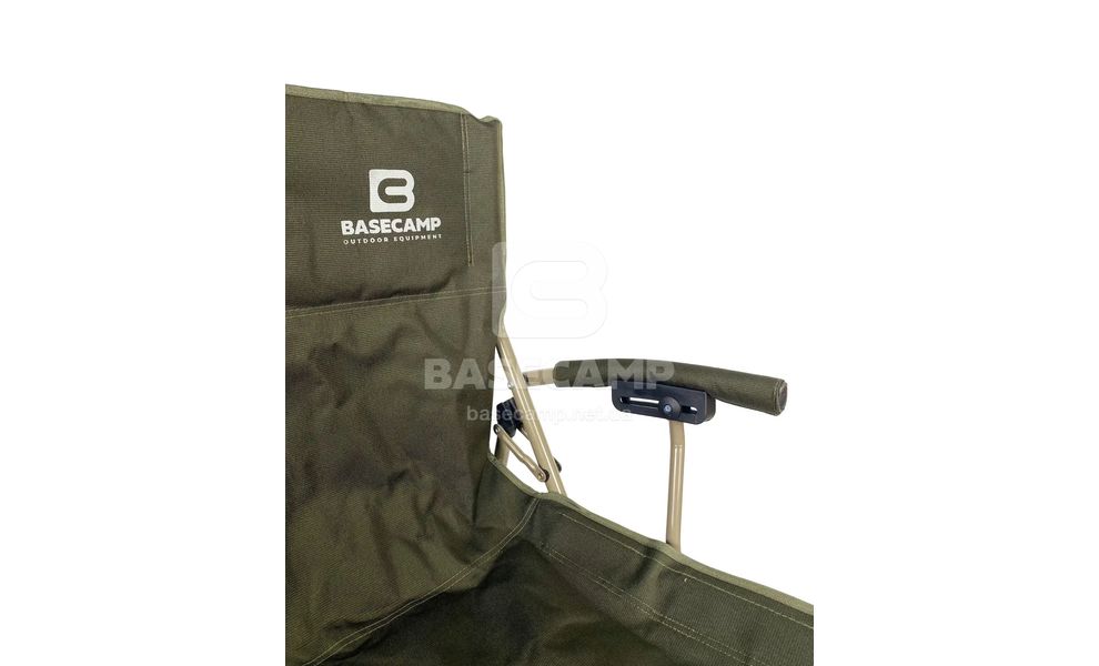 Кемпінгове розкладне крісло BaseCamp Status (Olive Green), Колір виробника: Olive Green, зображення 13