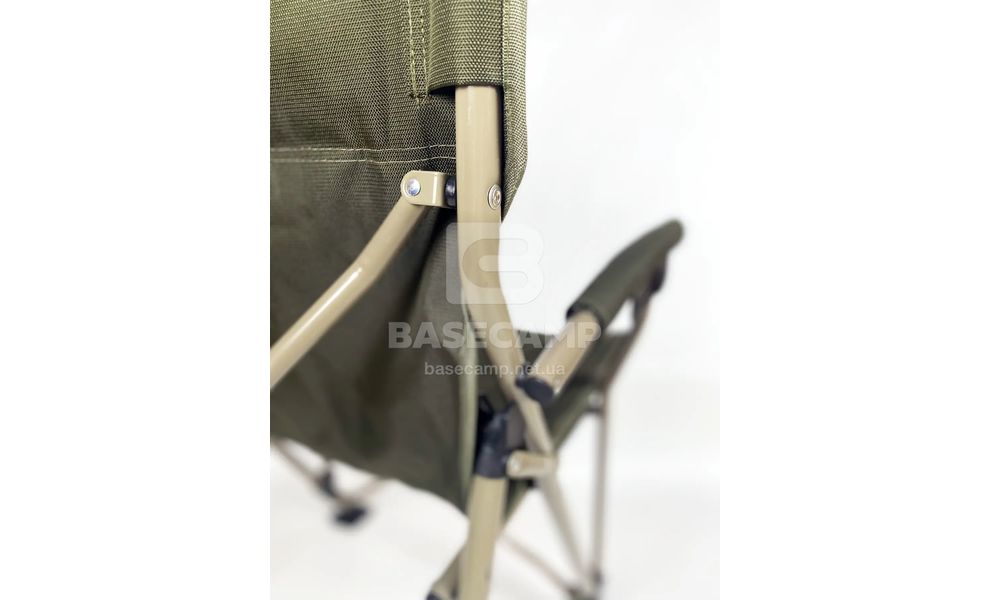 Кемпінгове розкладне крісло BaseCamp Status (Olive Green), Колір виробника: Olive Green, зображення 14