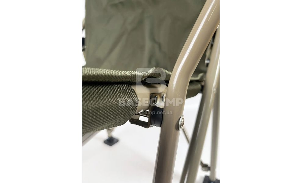 Кемпінгове розкладне крісло BaseCamp Status (Olive Green), Колір виробника: Olive Green, зображення 15