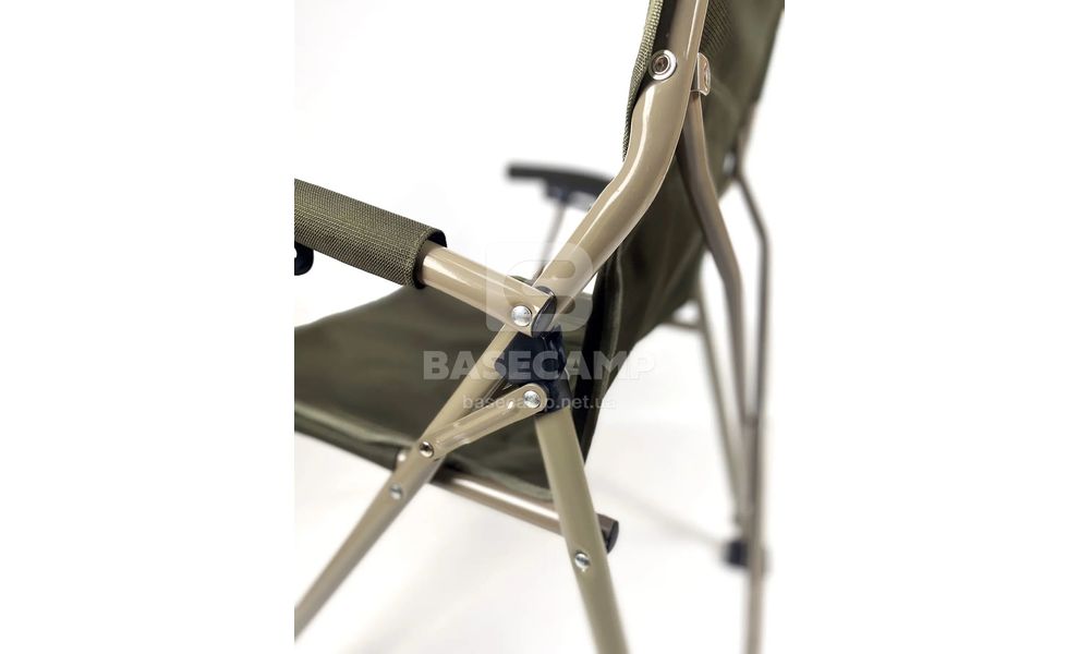 Кемпінгове розкладне крісло BaseCamp Status (Olive Green), Колір виробника: Olive Green, зображення 16