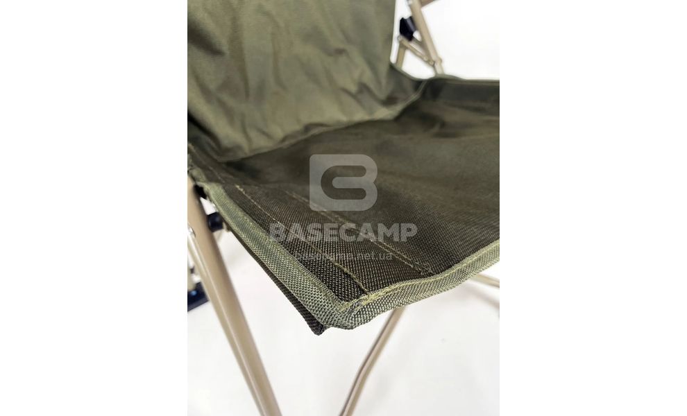 Кемпінгове розкладне крісло BaseCamp Status (Olive Green), Колір виробника: Olive Green, зображення 18