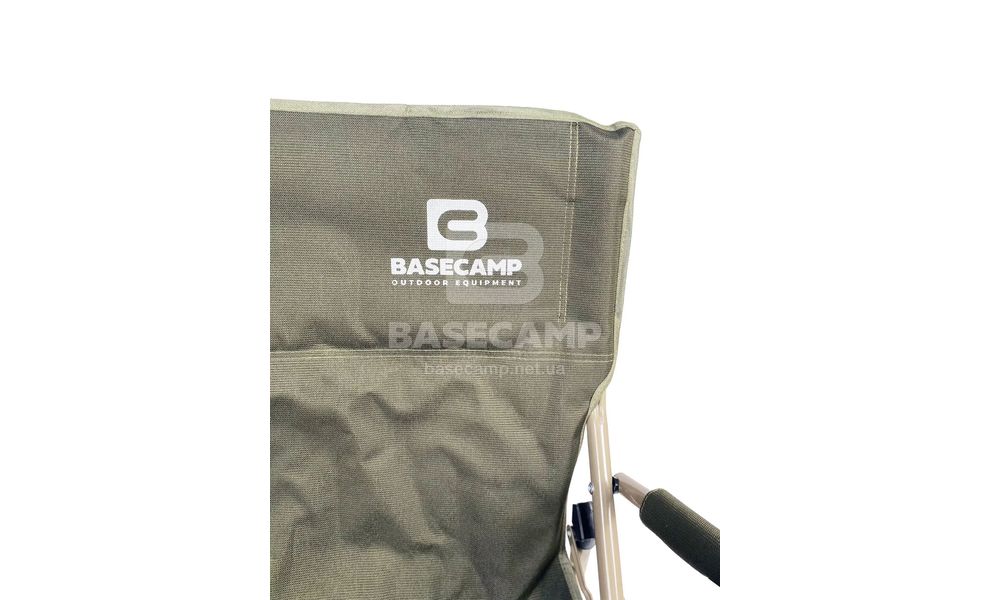 Кемпінгове розкладне крісло BaseCamp Status (Olive Green), Колір виробника: Olive Green, зображення 19