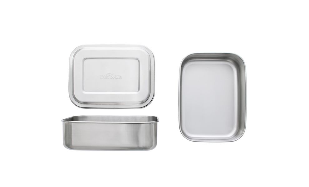 Туристичний ланчбокс Tatonka Lunch Box I на 1000 мл, нержавіюча сталь, Тип контейнеру: 1 відділення, Об'єм: 1000, зображення 2