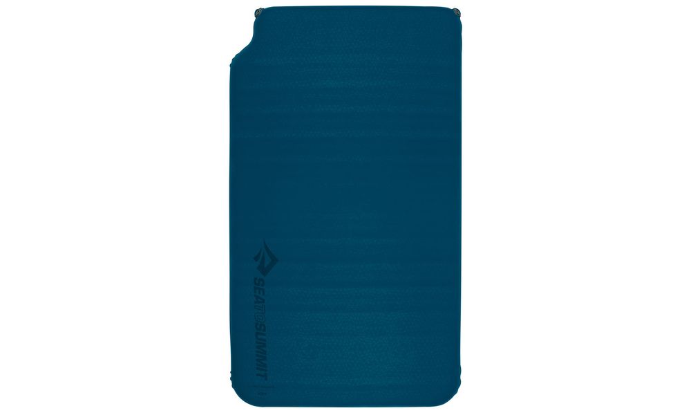 Двомісний самонадувний каремат Sea to Summit Comfort Deluxe 2025 - Camper Van, Товщина: 10, Тип розміру: Camper Van, Колір виробника: Byron Blue, зображення 2