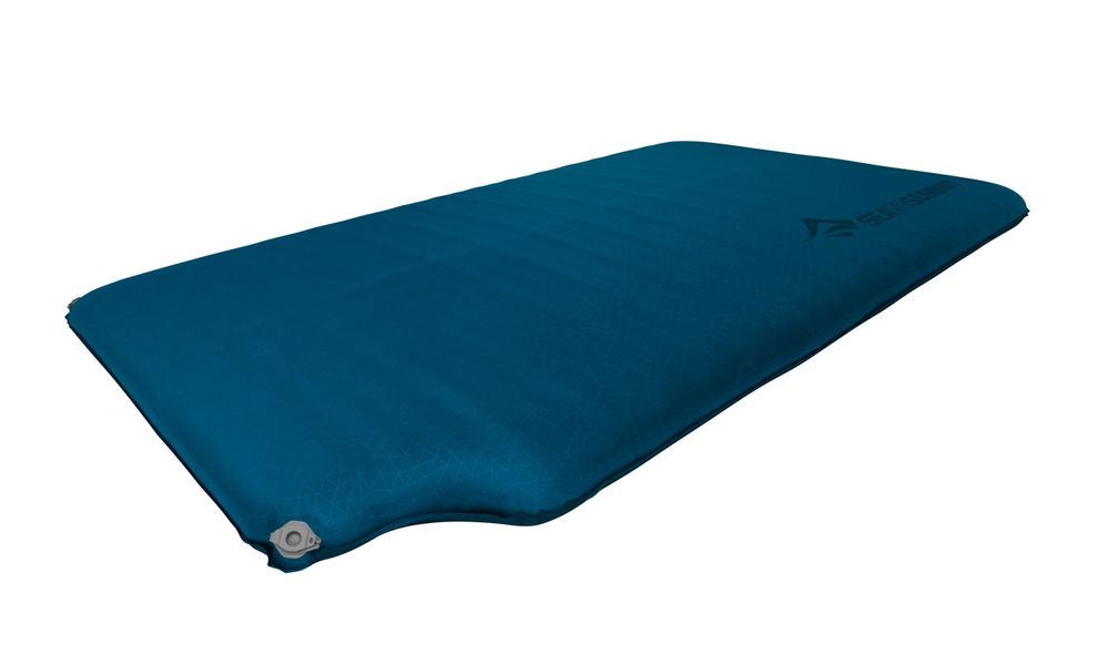 Двомісний самонадувний каремат Sea to Summit Comfort Deluxe 2025 - Camper Van, Товщина: 10, Тип розміру: Camper Van, Колір виробника: Byron Blue, зображення 3