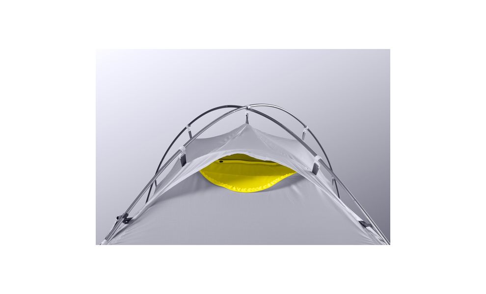 2-місний намет Salewa Litetrek 2: двошаровий, з тамбуром, Кількість місць: 2, Колір: 5315 Grey/Light Grey/Cactus, зображення 11