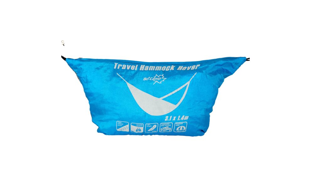 Гамак Bo-Camp Hover (Blue) (з кріпленнями), Тип розміру: Single, Колір виробника: Blue, зображення 3