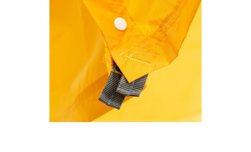 Пончо-тент Turbat Molfar (Yellow), M/L, Тип розміру: M/L, Колір: Yellow, зображення 7