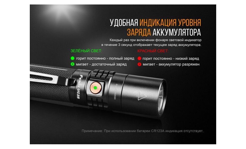 Ліхтар ручний Fenix UC35 V2.0, зображення 12