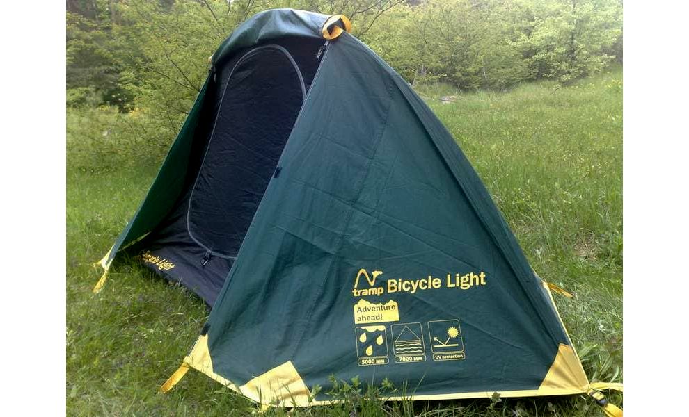 Намет Tramp TRT-033 Bicycle Light 1 V2 (Green/Yellow), 1-місний, Кількість місць: 1, Колір: Green/Yellow, зображення 6