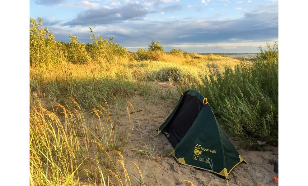 Намет Tramp TRT-033 Bicycle Light 1 V2 (Green/Yellow), 1-місний, Кількість місць: 1, Колір: Green/Yellow, зображення 5