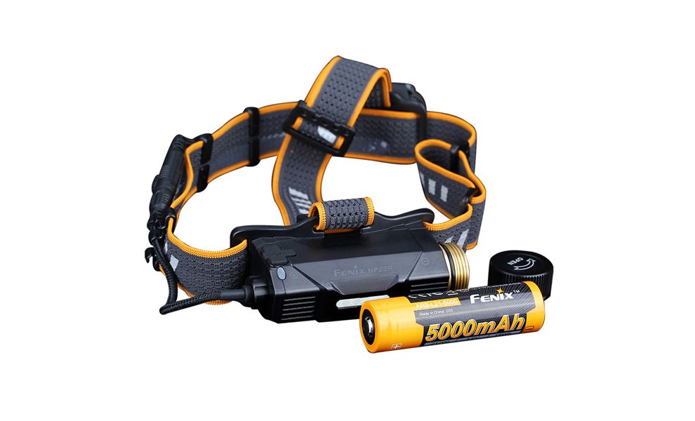 Налобний ліхтар з акумулятором Fenix HP25R V2.0 з червоним світлом, USB Type-C, зображення 3