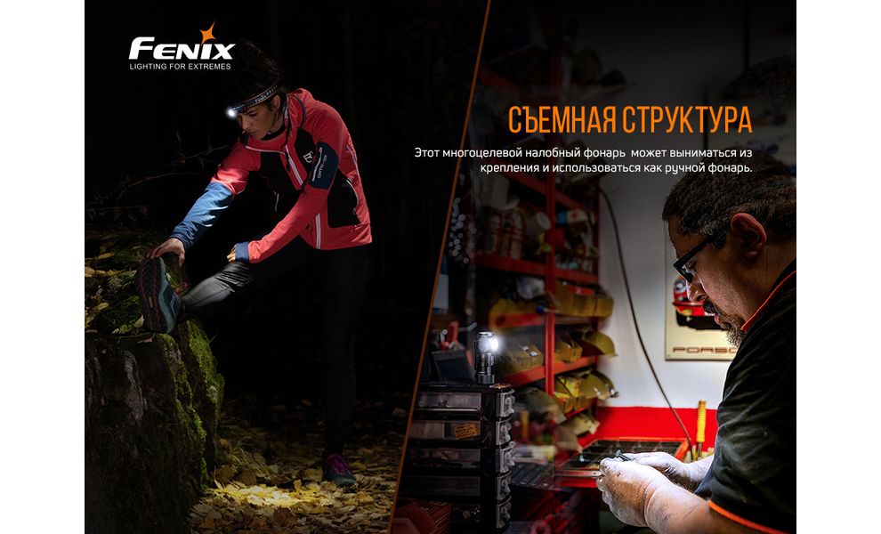 Налобний ліхтар з акумулятором Fenix HM50R V2.0 з червоним світлом, USB Type-C, зображення 8