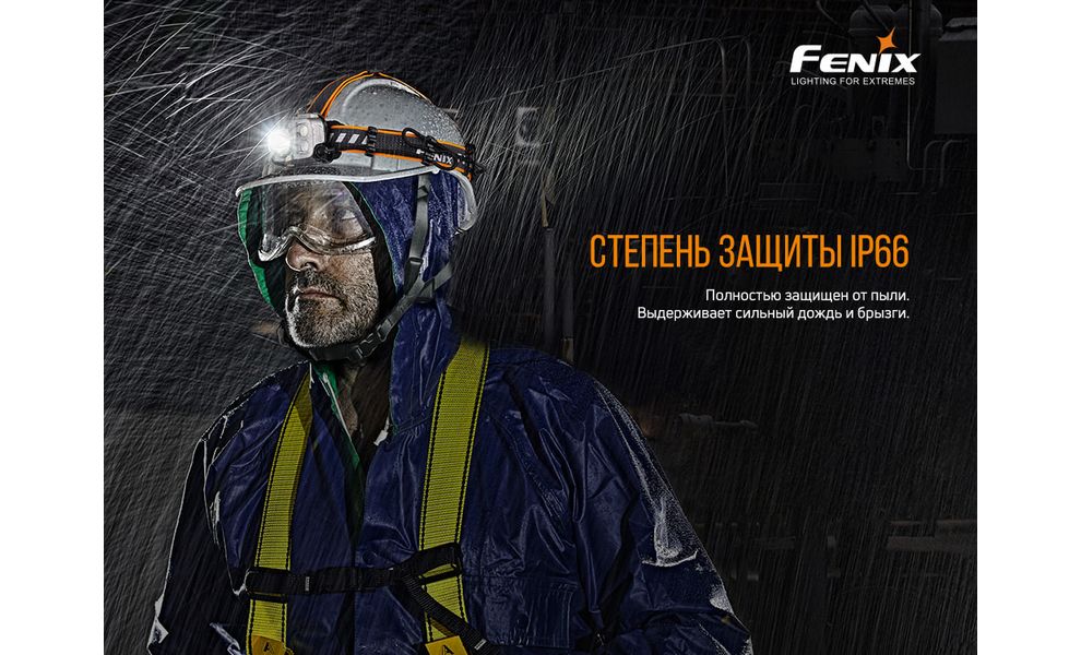 Налобний ліхтар з акумулятором Fenix HP25R V2.0 з червоним світлом, USB Type-C, зображення 14