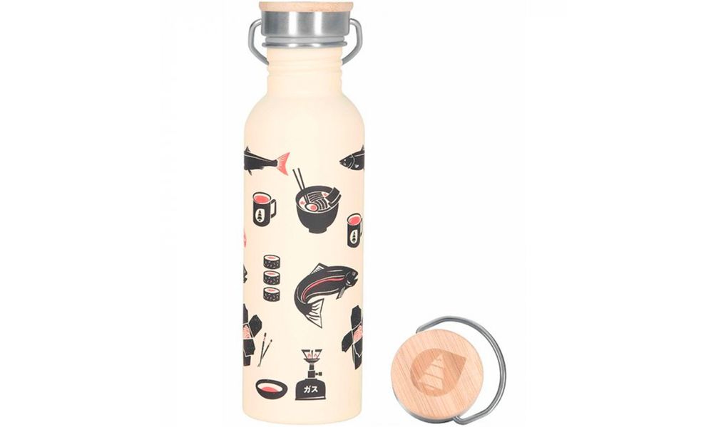 Пляшка для води Picture Organic Hampton (Fooding) на 750 мл, нержавіюча сталь, Об'єм: 750, Колір виробника: Fooding, зображення 2