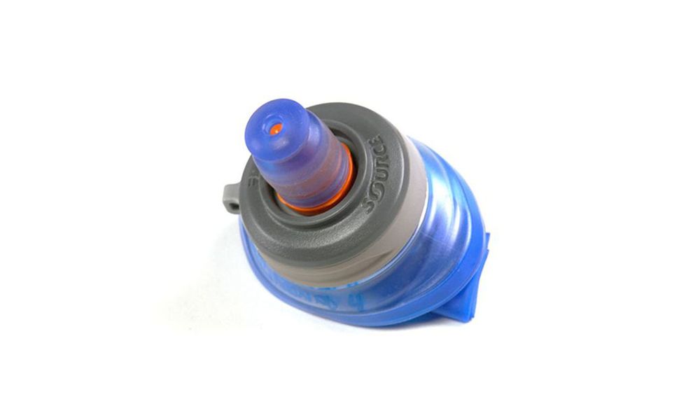 М'яка пляшка для води з поїлкою Source Jet Foldable Bottle на 500 мл, Об'єм: 500, Колір: Blue, зображення 2
