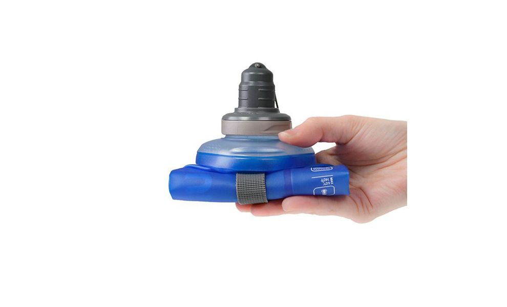 М'яка пляшка для води з поїлкою Source Nomadic на 1 л, Об'єм: 1000, Колір: Blue, зображення 4