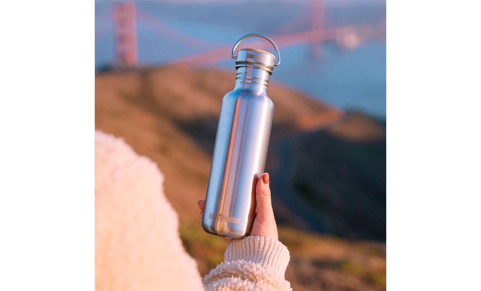 Пляшка для води Klean Kanteen Reflect (Brushed Stainless) на 800 мл, нержавіюча сталь, Об'єм: 800, Колір виробника: Brushed Stainless, зображення 2