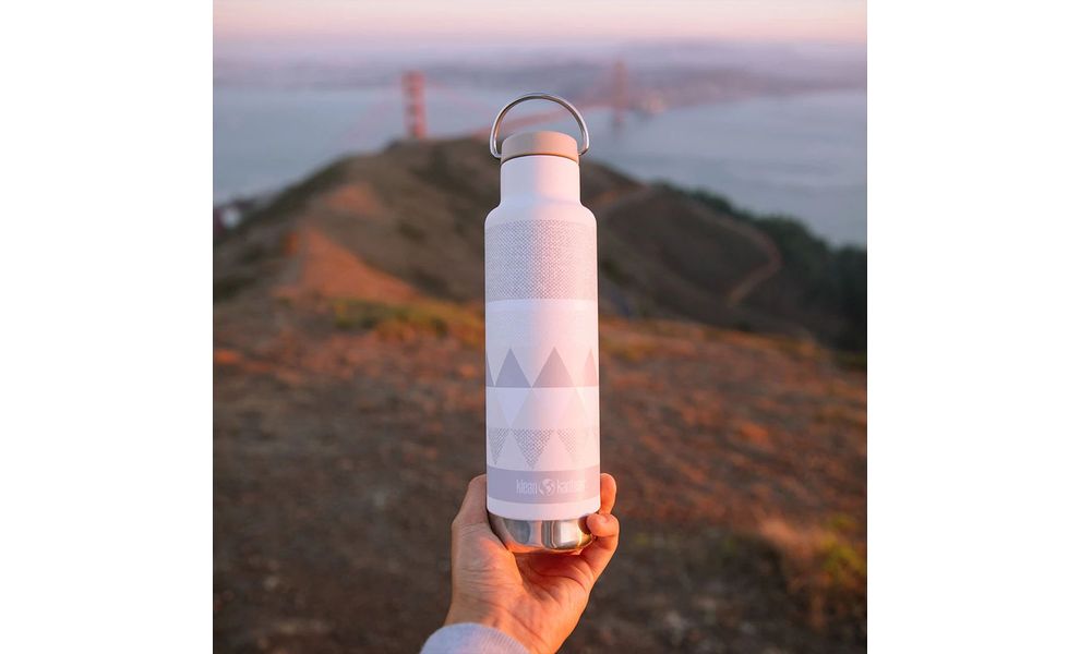Термопляшка Klean Kanteen Insulated Classic (Salt Flats), 592 мл, Об'єм: 592, Колір виробника: Salt Flats, зображення 5