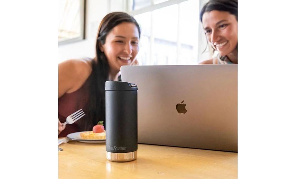 Термокружка для кави Klean Kanteen TKWide Cafe (Black) на 355 мл: герметична кришка, Об'єм: 355, Колір: Black, зображення 3