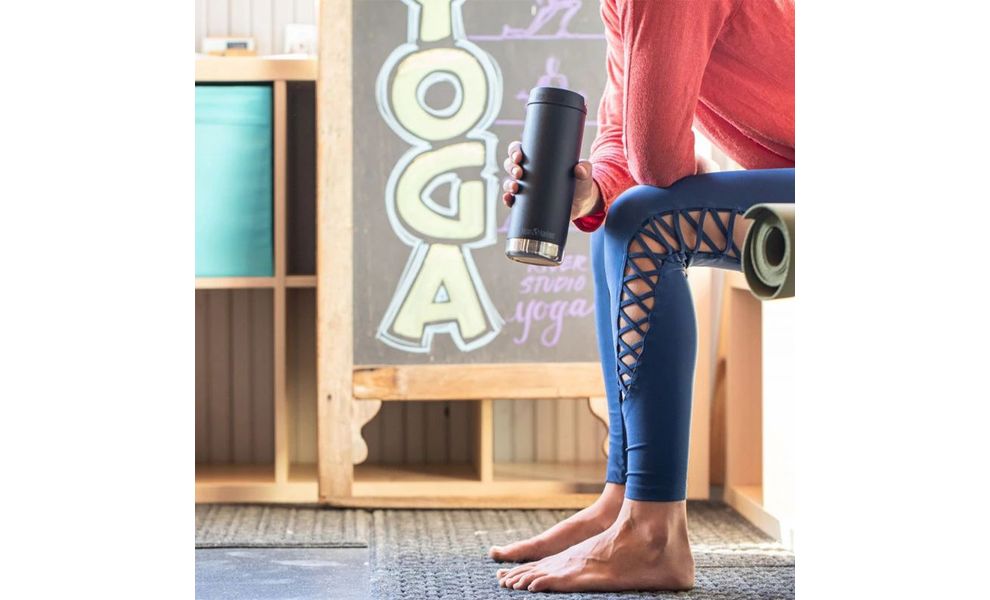 Термокружка для кави Klean Kanteen TKWide Cafe (Black) на 473 мл: герметична кришка, Об'єм: 473, Колір: Black, зображення 2