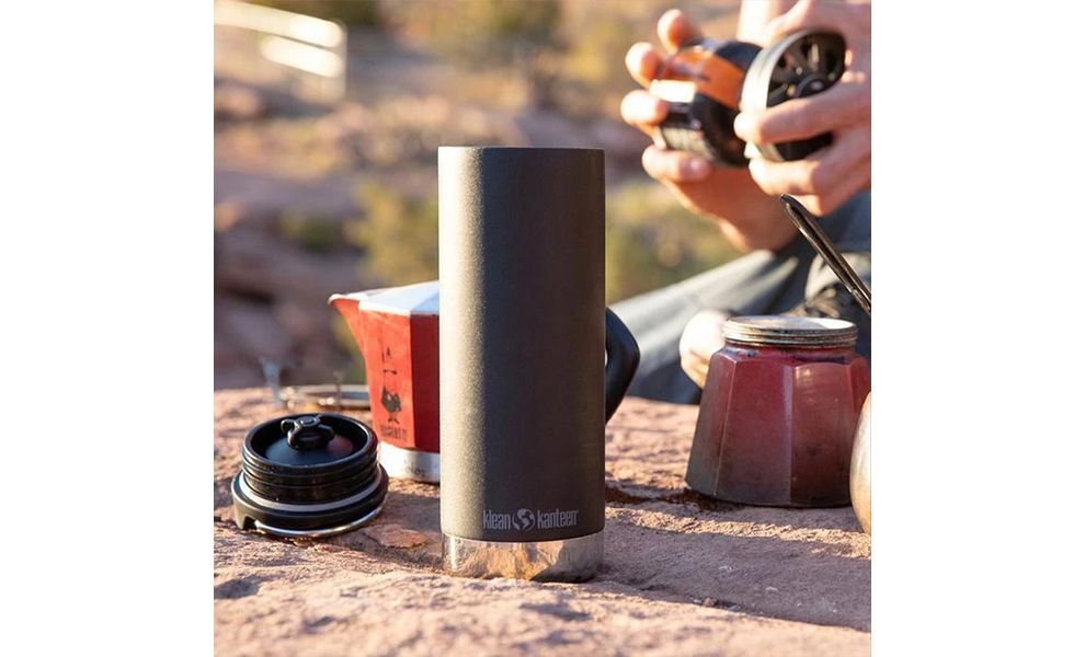 Термокружка для кави Klean Kanteen TKWide Cafe (Black) на 473 мл: герметична кришка, Об'єм: 473, Колір: Black, зображення 4