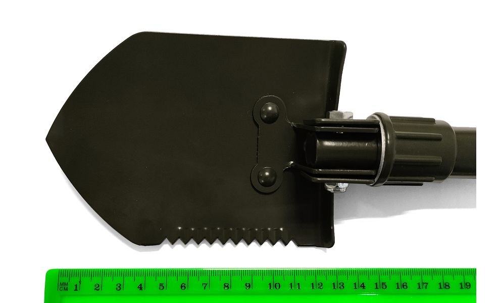 Лопата багатофункціональна AceCamp Folding Shovel, зображення 2