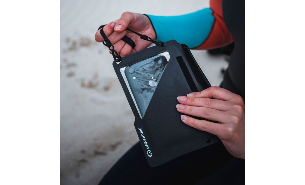 Гермочохол для смартфону Lifeventure Waterproof Phone Case (діагональ до 4,7"), 15,6x9,5 см, Тип розміру: діагональ до 4,7", Колір: Grey, зображення 2