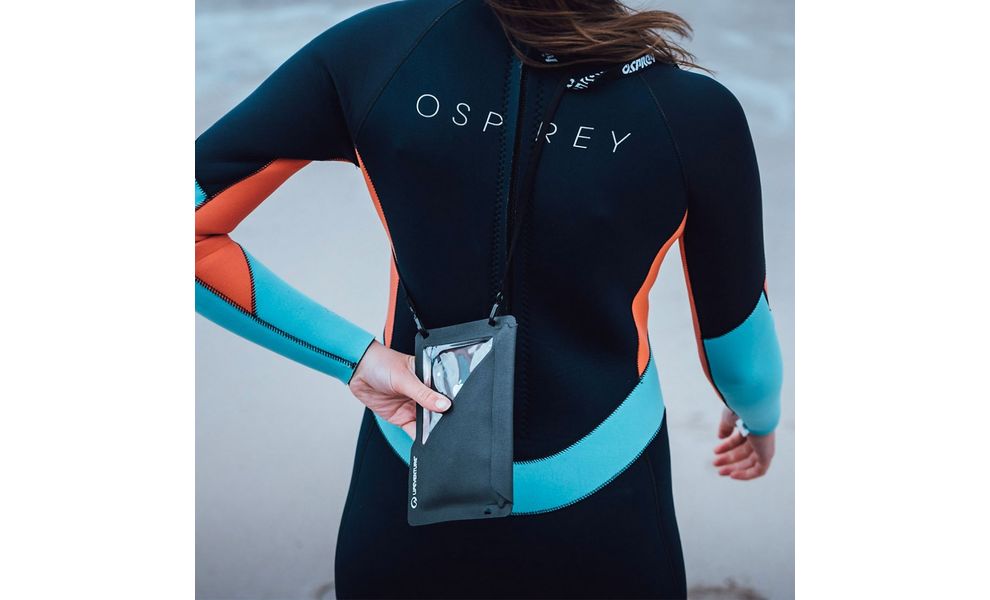 Гермочохол для смартфону Lifeventure Waterproof Phone Case (діагональ до 4,7"), 15,6x9,5 см, Тип розміру: діагональ до 4,7", Колір: Grey, зображення 3