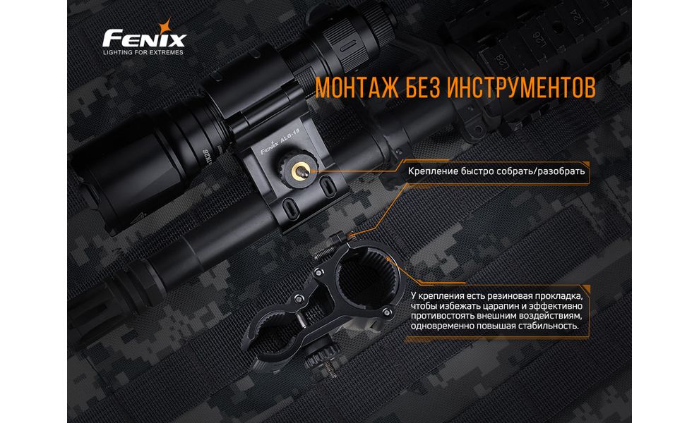 Кріплення на зброю для ліхтарів Fenix ALG-18, зображення 5
