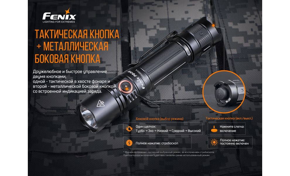 Ліхтар ручний Fenix PD35 V3.0, зображення 9