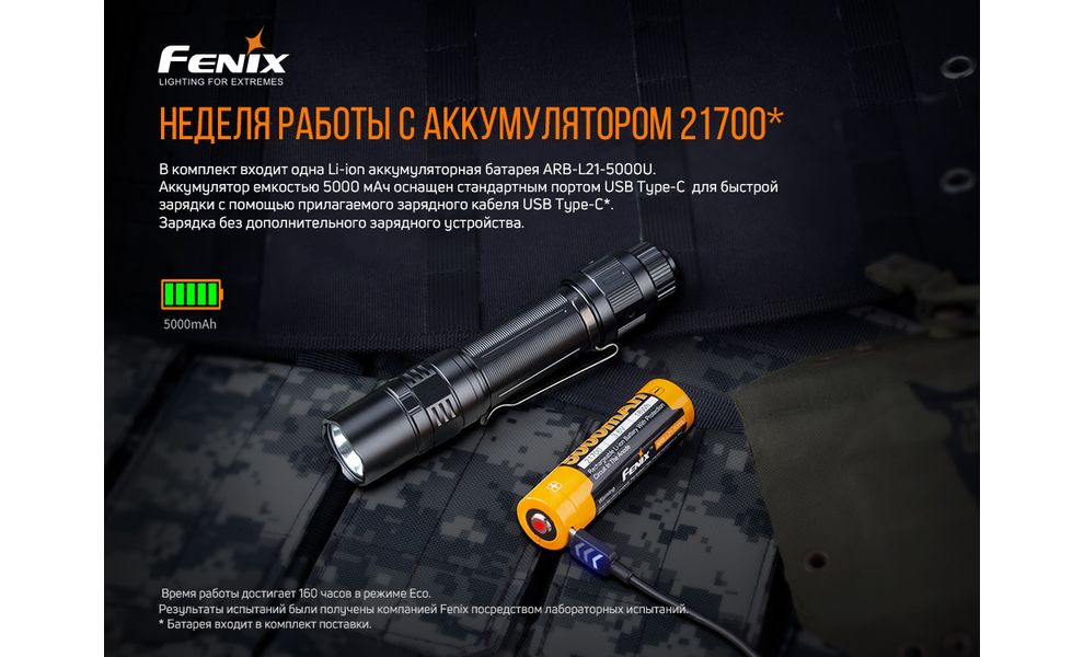 Ліхтар ручний Fenix PD36TAC, зображення 13