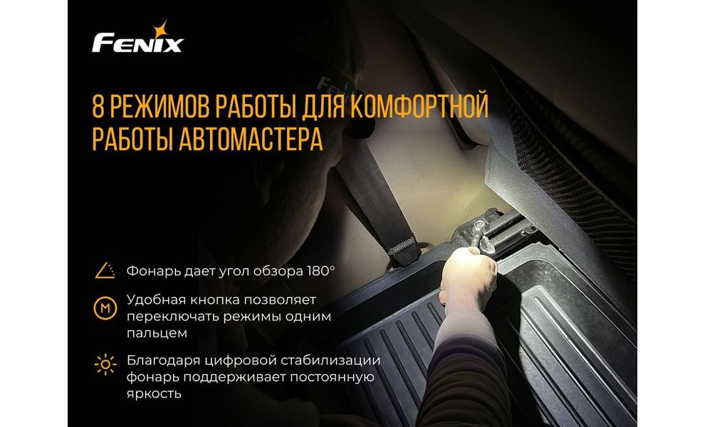 Налобний ліхтар з акумулятором Fenix HM70R з червоним світлом, USB Type-C, зображення 7