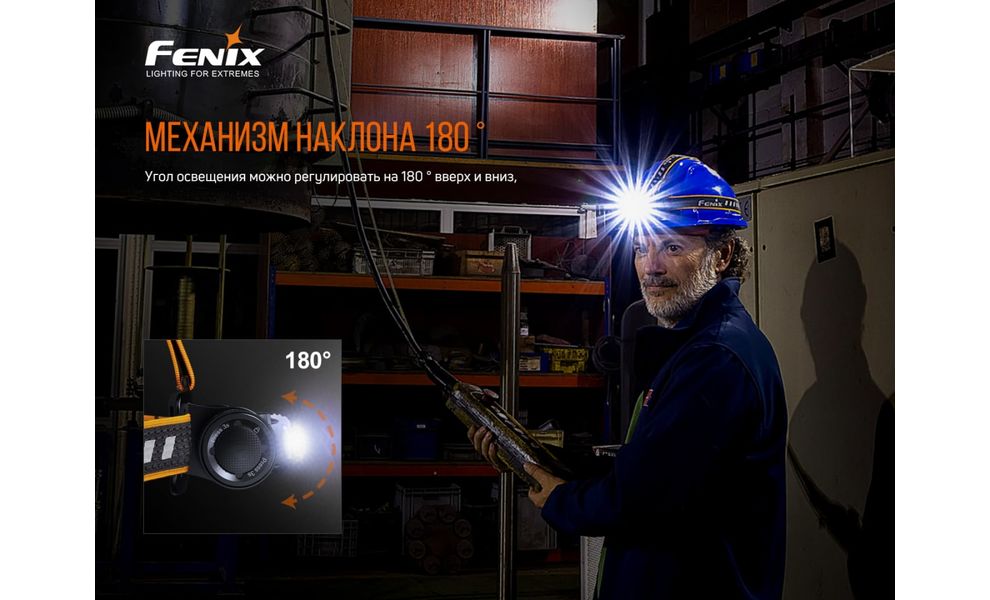 Налобний ліхтар з акумулятором Fenix HM70R з червоним світлом, USB Type-C, зображення 18