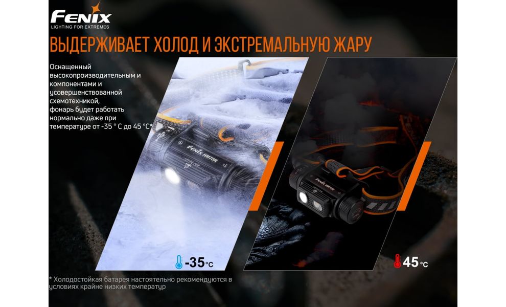 Налобний ліхтар з акумулятором Fenix HM70R з червоним світлом, USB Type-C, зображення 21