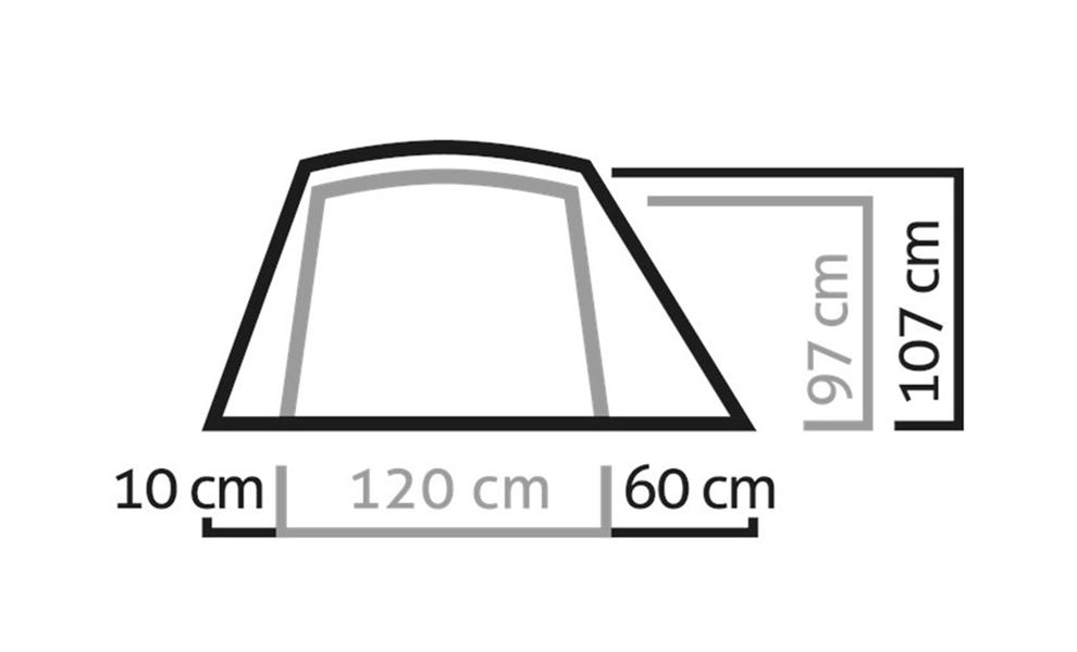 2-місний намет Salewa Micra 2: двошаровий, зображення 2