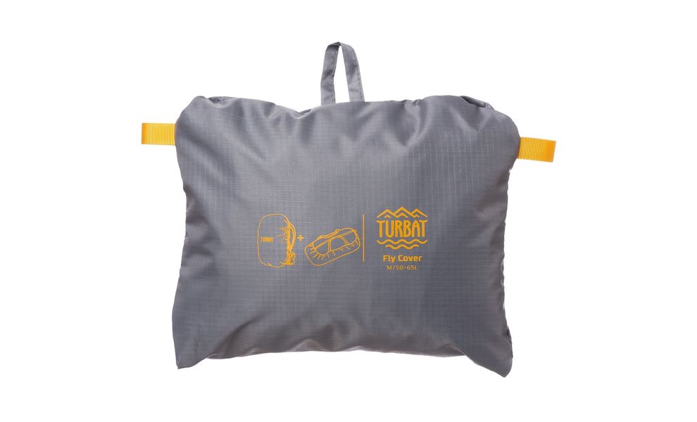 Дощовик на рюкзак Turbat Flycover - M (Grey), 45-65, Об'єм рюкзака: 45-65, Колір виробника: Grey, зображення 5