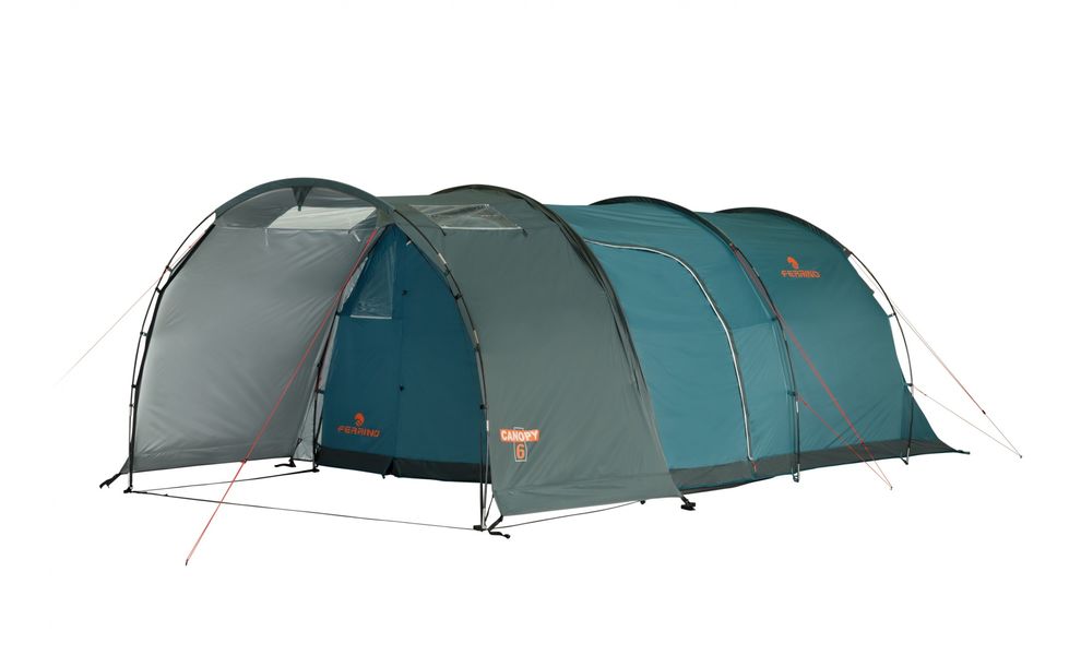 6-місний кемпінговий намет Ferrino Fenix 6, Кількість місць: 6, Колір: Petrol, зображення 5