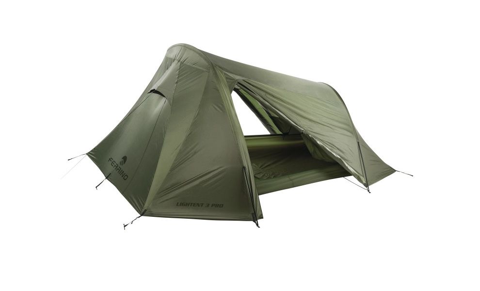 3-місний ультралегкий намет Ferrino Lightent 3 Pro (Olive Green): двошаровий, Кількість місць: 3, Колір: Olive Green, зображення 4