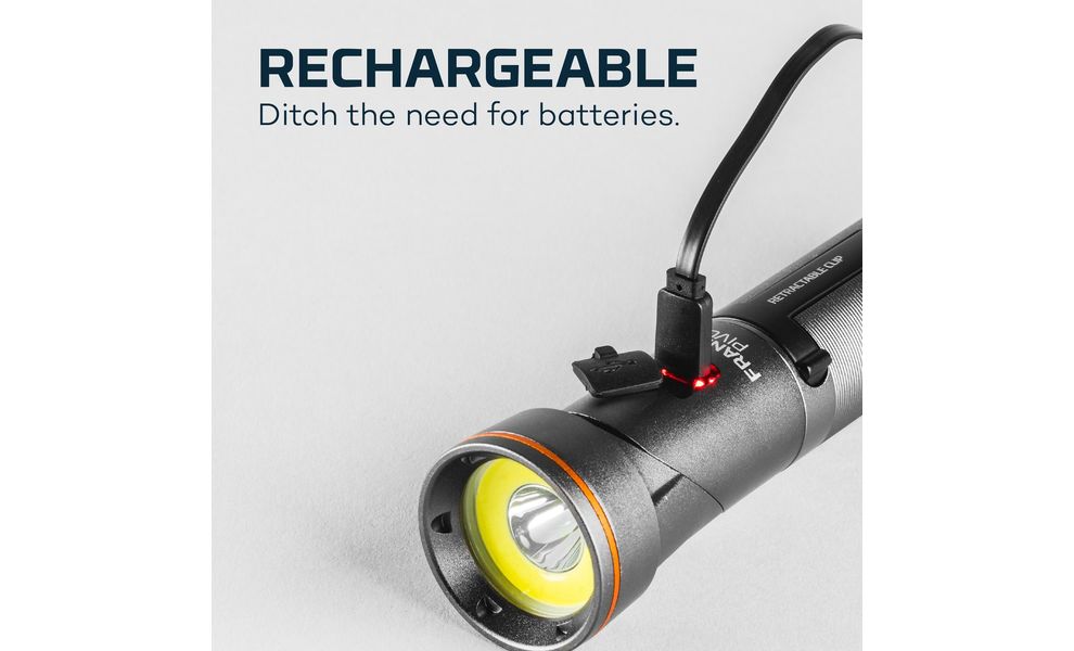 Ручний ліхтар Nebo Franklin Pivot RC, зображення 8